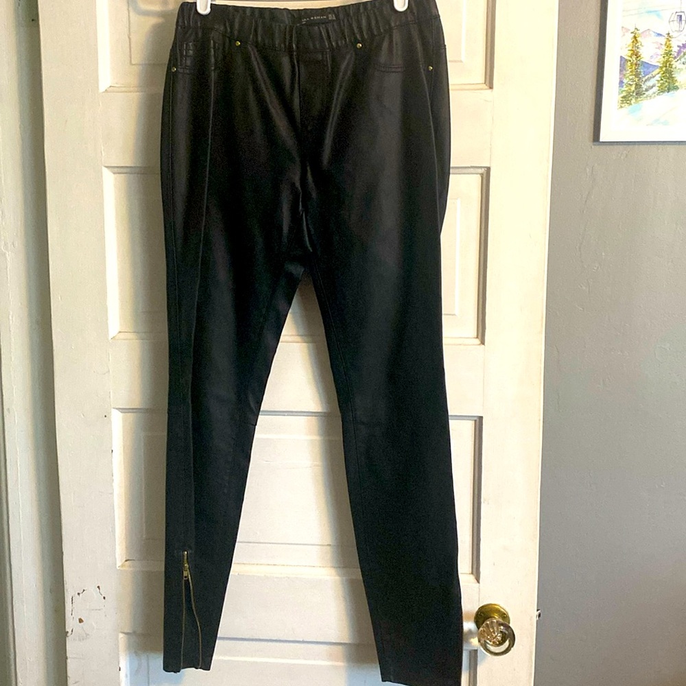 Zara faux leather pants